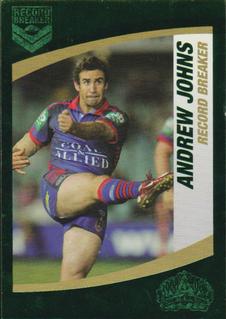 2008 Daily Telegraph NRL #234 Andrew Johns Front